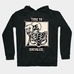 Time to socialize Hoodie